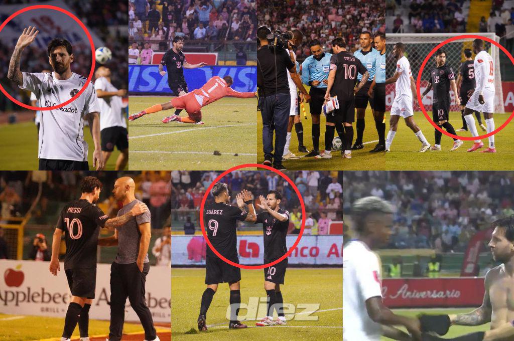 Messi anotó e hizo magia en el Olímpico: el gran gesto del argentino y los jugadores del Olimpia que ‘insistieron’ por su camisa