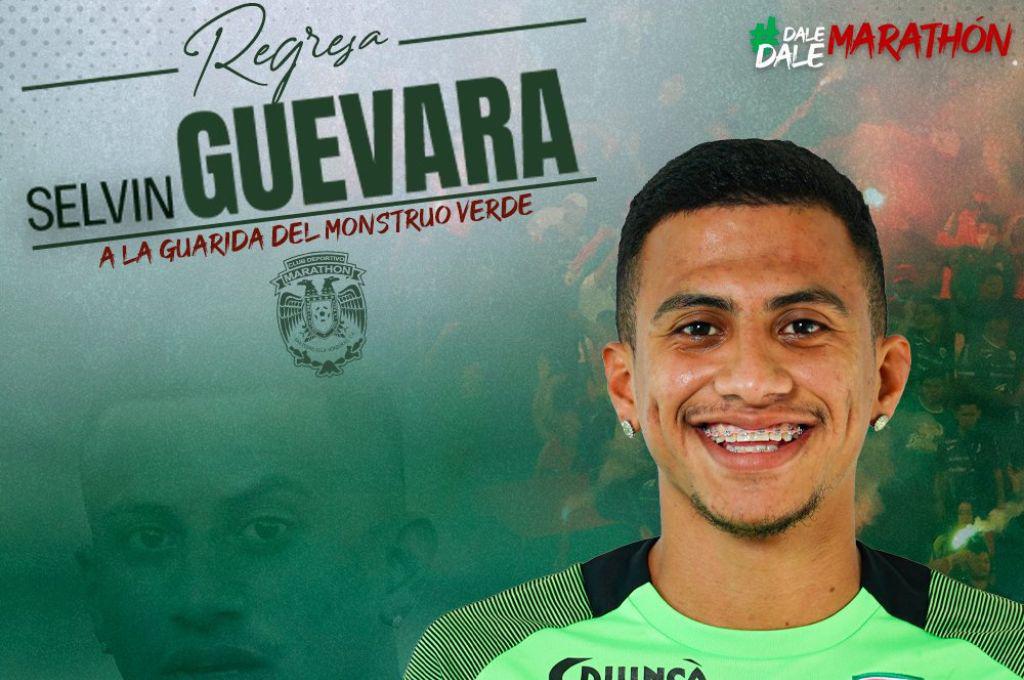 Regresa el “Pibe”: Marathón hace oficial la vuelta de Selvin Guevara para el torneo Apertura 2022