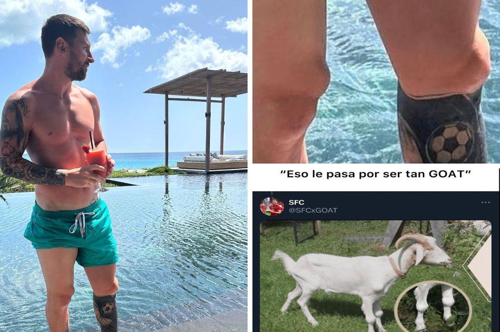 Qué tiene Messi en las rodillas y Antonela deslumbra: Así son las vacaciones de Leo antes de unirse al Inter de Miami