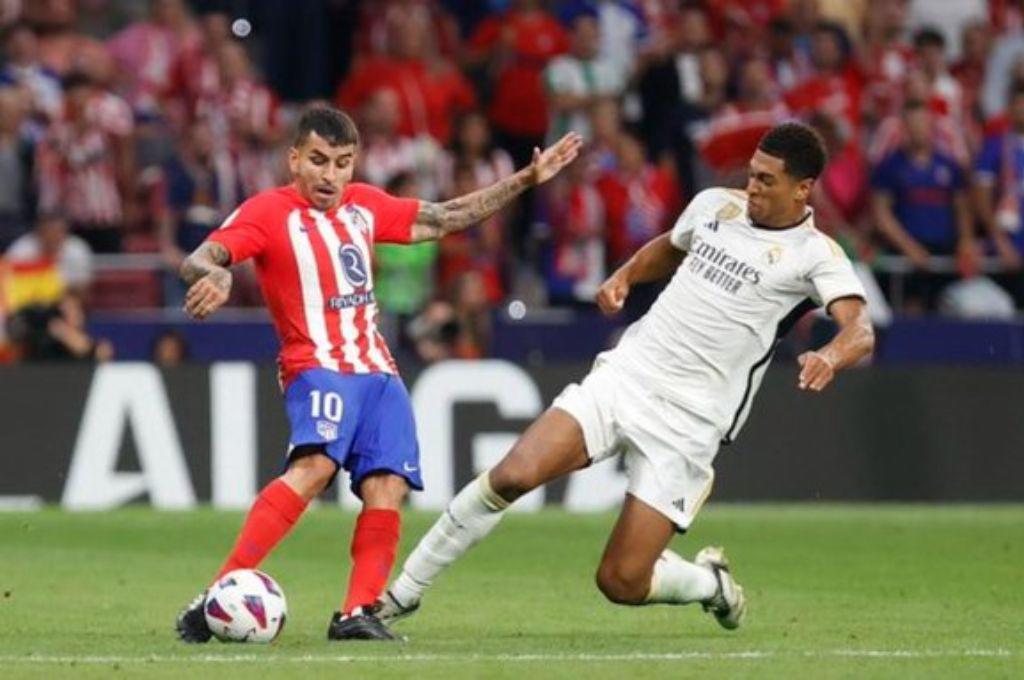 Atlético anuncia que Ángel Correa está lesionado y envía dardo al Real Madrid con Jude Bellingham