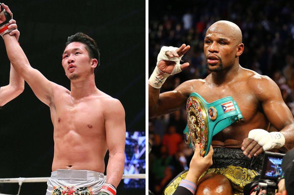 Floyd Mayweather antes de la pelea contra la estrella de artes marciales mixtas el japonés Mikuru Asakura: “Adversario fácil y dinero fácil”