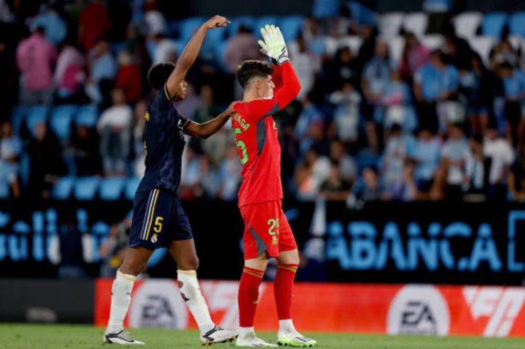 El nuevo récord de Bellingham, la frustración de Ancelotti con Rodrygo por el penal fallado y el gran gesto del ‘5’ con Kepa