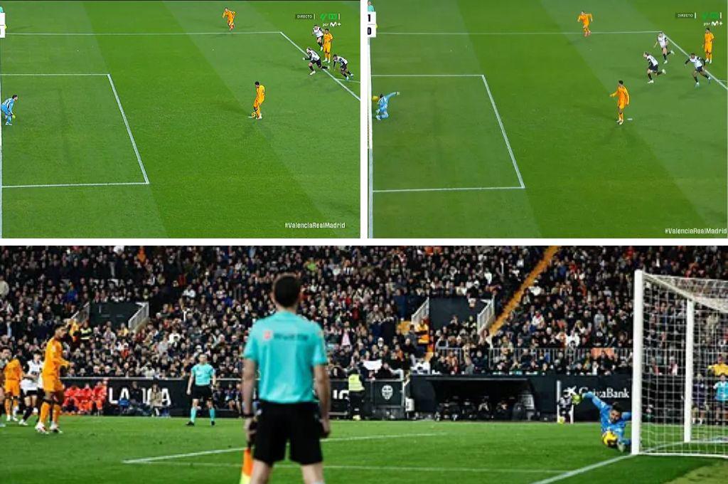 El motivo por el que no se repitió el penal que falló Bellingham ante Valencia; la regla es clara en su explicación