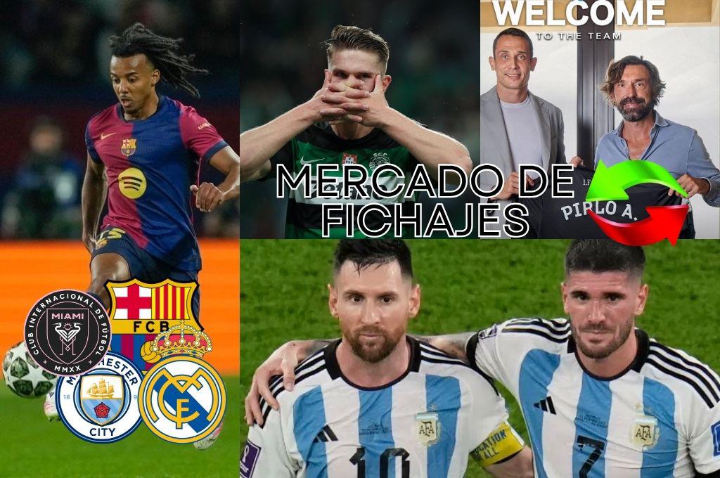 Messi rompe el mercado de fichajes en el Inter Miami, Flick sufre la tercera baja en Barcelona y Pirlo vuelve a las canchas