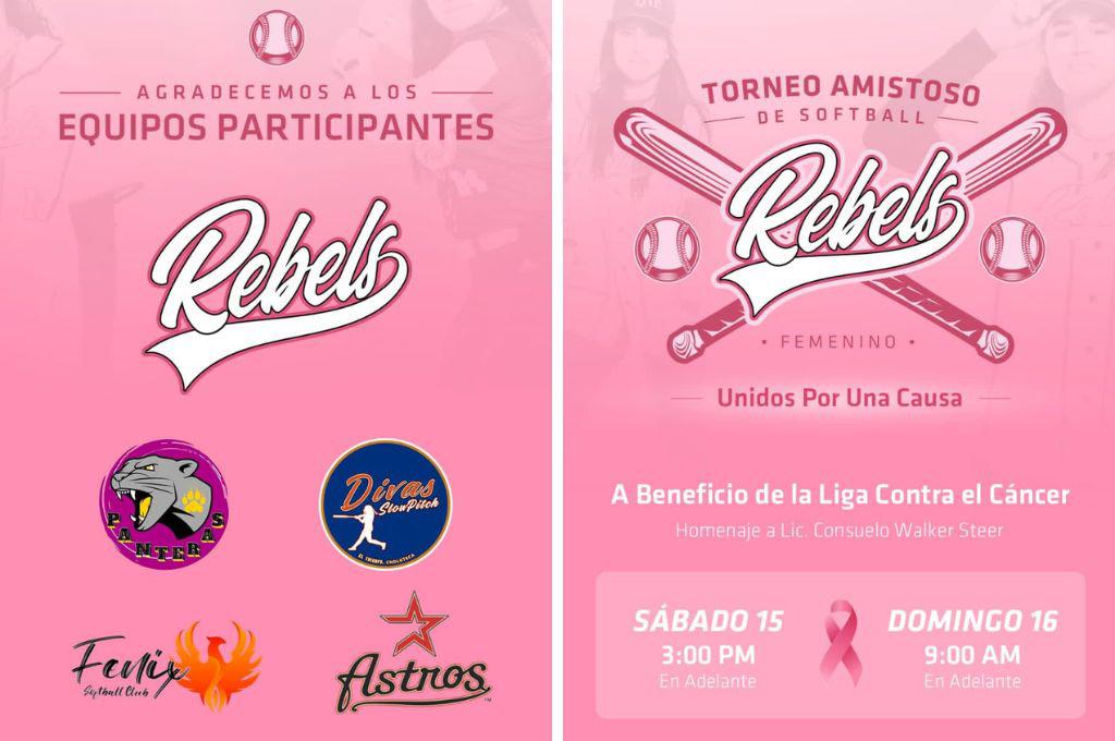 ¡Unidos por una causa! Se llevó a cabo el Torneo Amistoso de Softball Femenino en beneficio de la Liga Contra el Cáncer