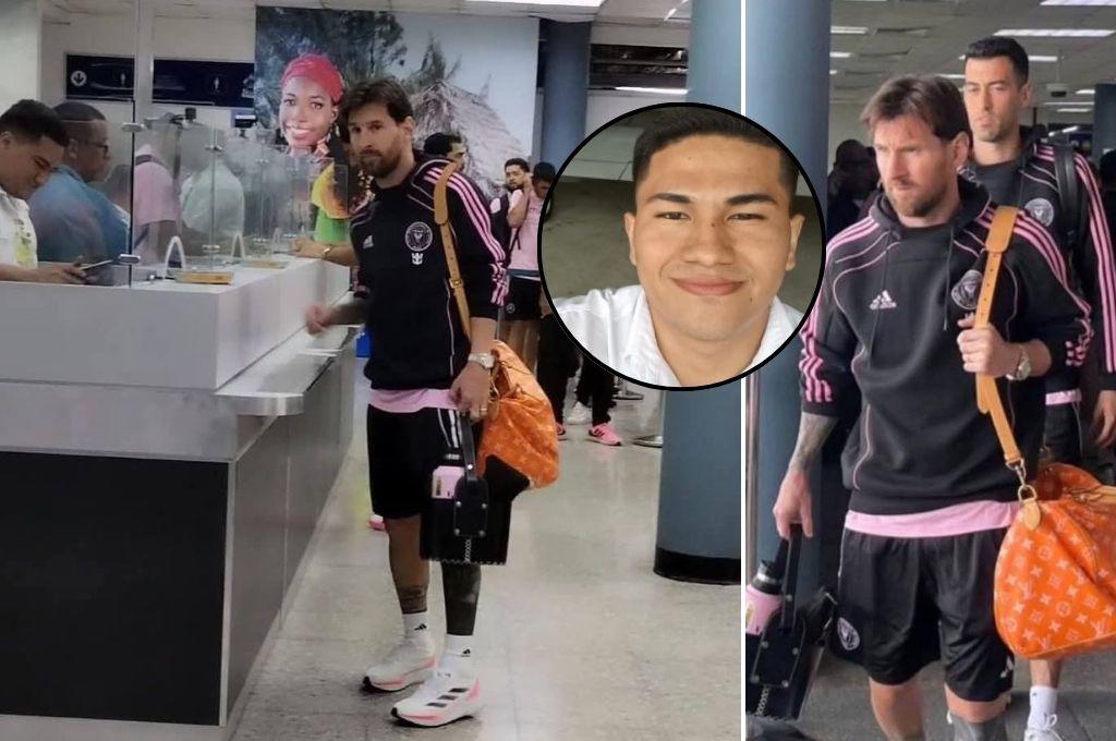 Las revelaciones del inspector de migración que atendió a Messi en San Pedro Sula: “no habló casi nada”