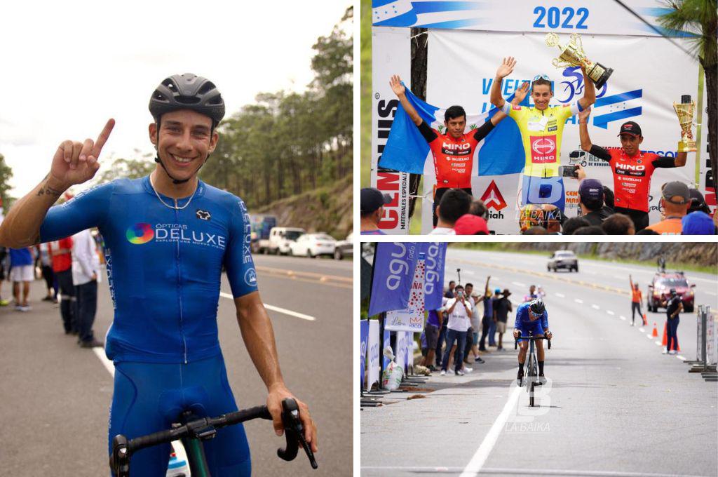 El ciclista hondureño Luis López se coronó campeón de la Vuelta Honduras 2022 tras ganar la quinta etapa