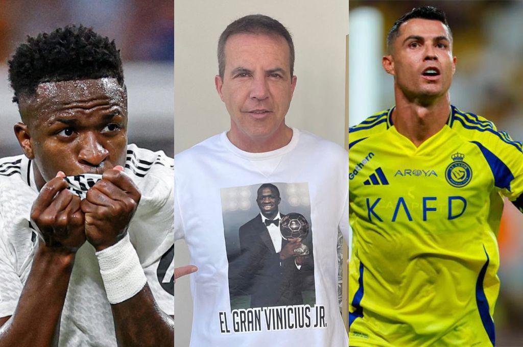 Cristóbal Soria habla del Real Madrid, de su relación con Vinicius y Cristiano Ronaldo; ¿cuándo visitará Honduras?