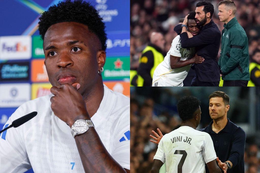 Vinicius rompe el silencio y revela lo que le molestaba de Xabi Alonso cuando era DT del Madrid: Nunca conecté con él...