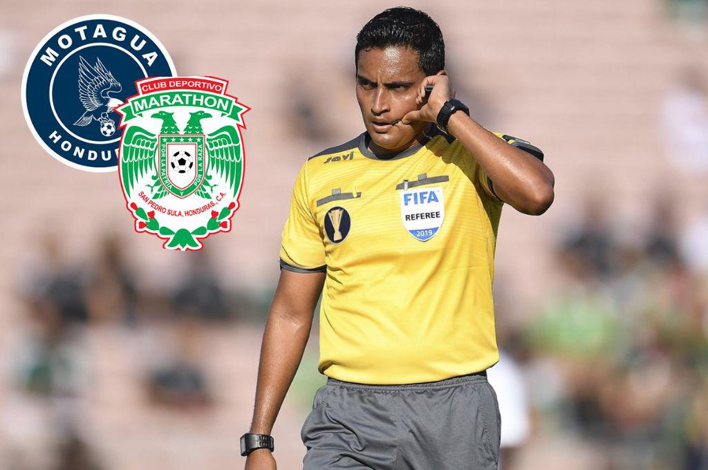 Said Martínez, el elegido por la Comisión de Arbitraje para impartir justicia en el clásico Marathón vs Motagua