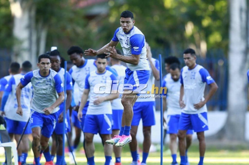 Así fue el último entreno de Honduras: El regalo de Alberth Elis y el “Bolillo” afinó su 11 titular