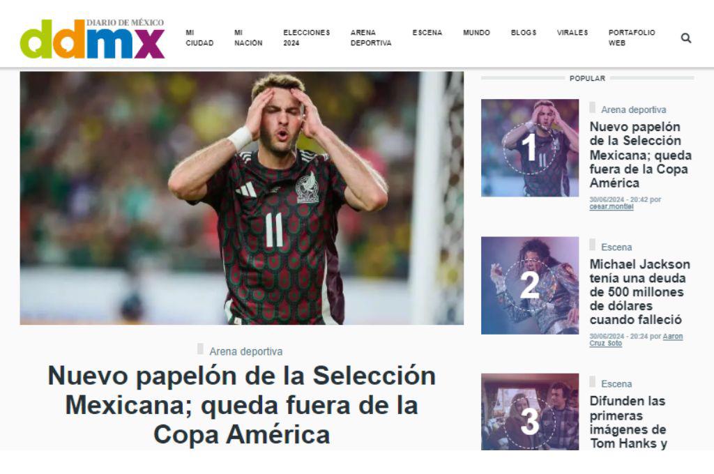 ”Fracaso monumental”: David Faitelson y Prensa mexicana no perdonan al tri tras quedar fuera de la Copa América