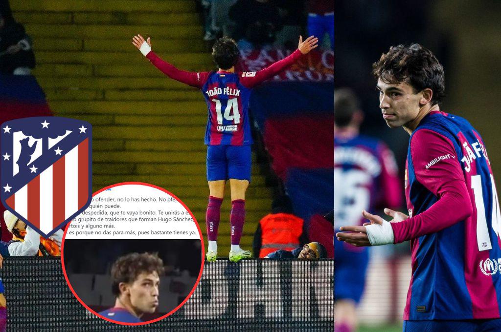 ¡No lo quieren de regreso! El fuerte comunicado de la afición del Atlético a Joao Félix: “Te unís a un grupo de traidores”