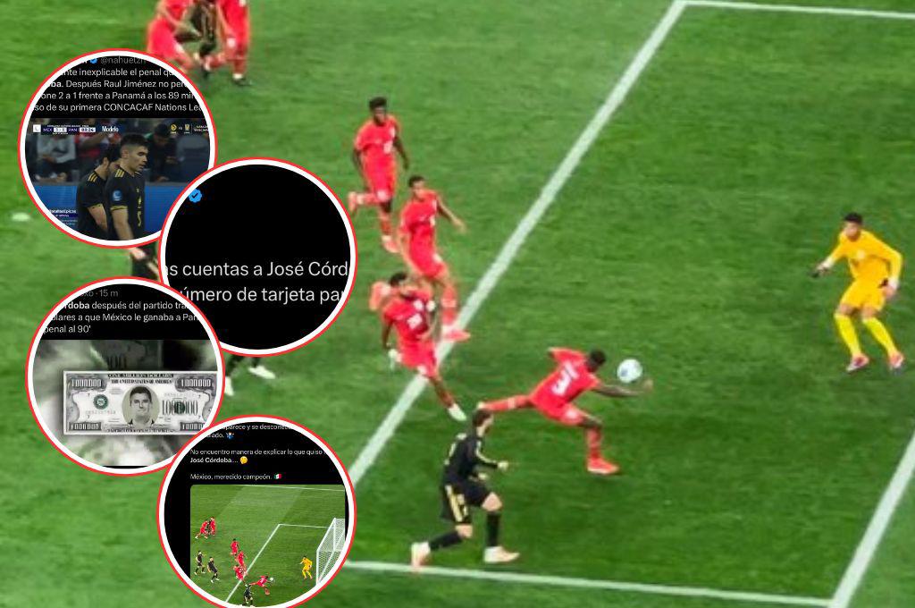 Que lo investiguen las apuestas matan al fútbol: así reaccionan en redes a la mano de Córdoba en la final Panamá-México