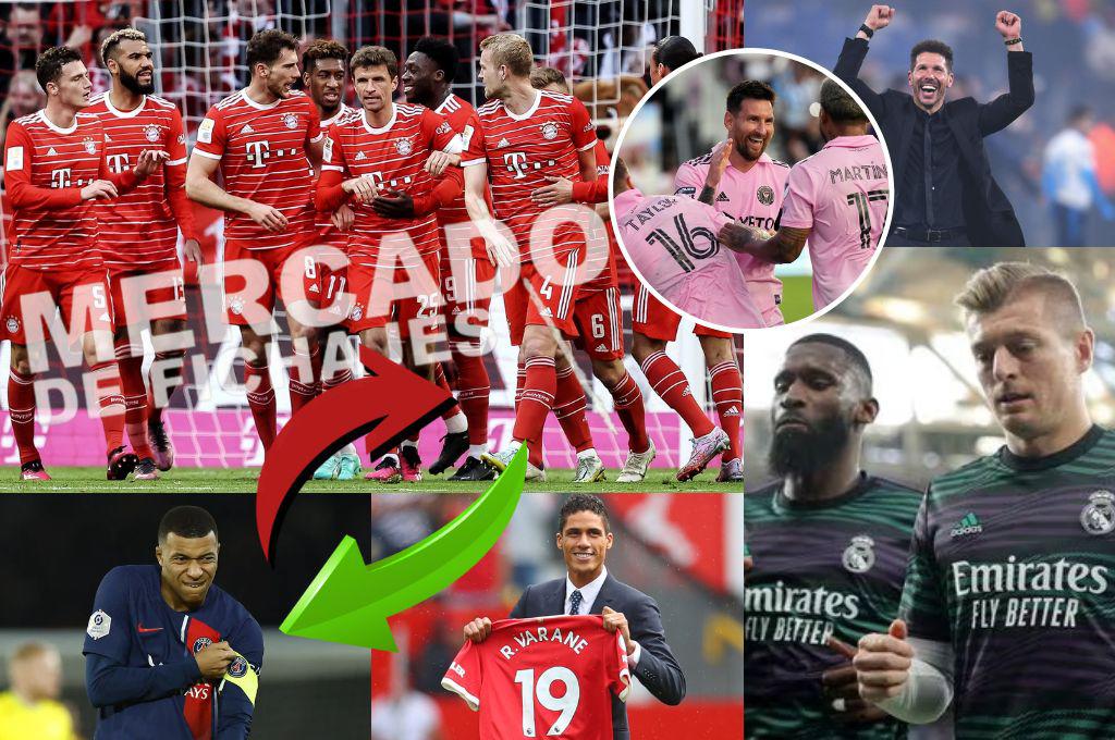 Fichajes Europa: Barrida en el Bayern, empieza danza de Mbappé con el Real Madrid y el Inter Miami va por otra estrella