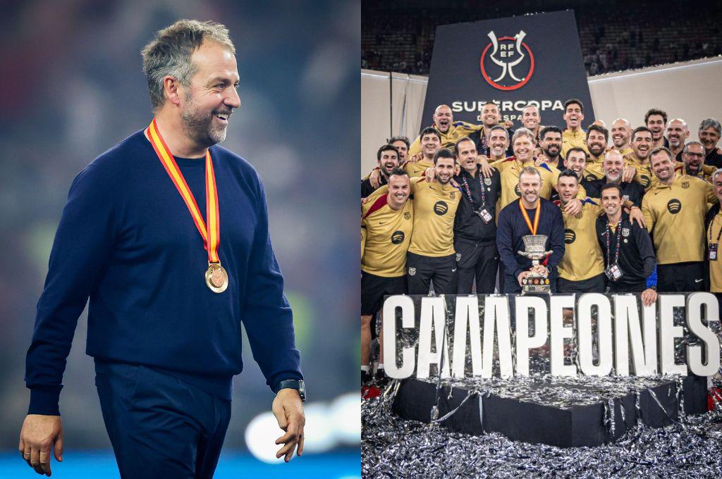 Hansi Flick lo borró de los partidos de Supercopa de España del Barcelona y confirma su situación