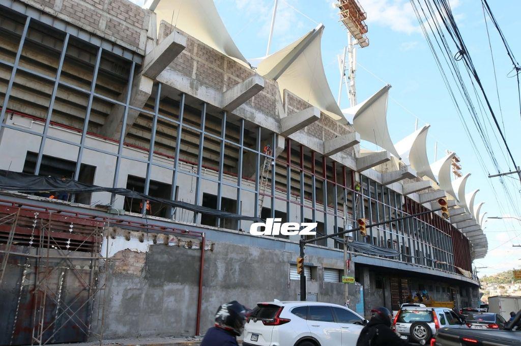 Luce impecable Estadio Nacional previo a la gran final Olimpia-Marathón; así pulen los últimos detalles en su gradería