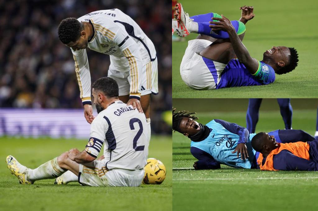 ¡Es un hospital! Real Madrid suma un futbolista más a la larga lista de lesionados: cinco volverán hasta 2024