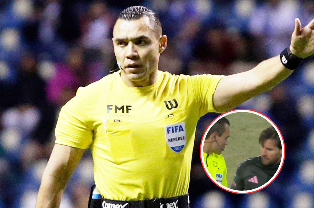 Le salió caro: el brutal castigo que recibió el árbitro mexicano por Concacaf tras pedirle un autógrafo a Messi: “Se perderá...”