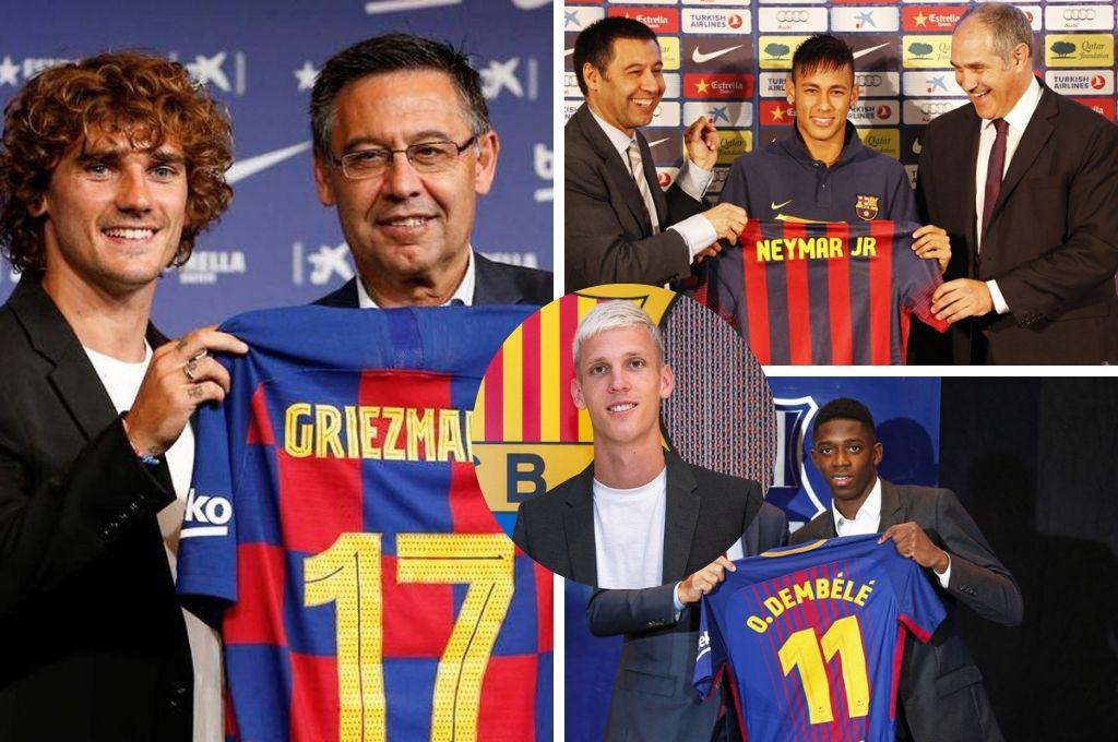 Los fichajes más caros en la historia del Barcelona: Dani Olmo se mete en la lista ¿Cuántos millones pagaron?