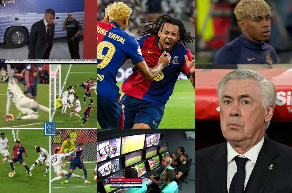 El doble error de Ancelotti, los penales que el VAR no sancionó y el héroe que nadie esperaba en el título 32 del Barcelona en la Copa del Rey