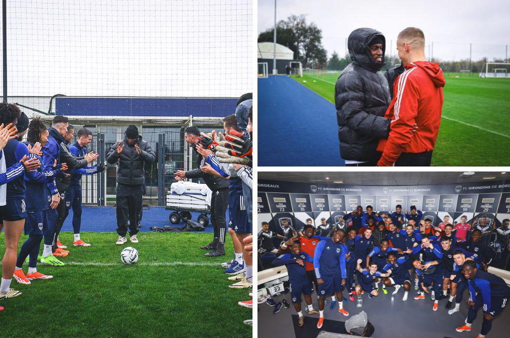 ¿Cómo luce? Alberth Elis reaparece y así lo recibieron sus compañeros del Girondins de Burdeos