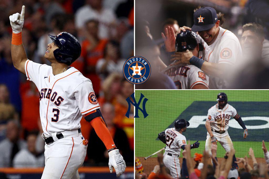 Los Astros de Houston de Mauricio Dubón barren a los Yankees en el primer juego por el Campeonato de la Liga Americana