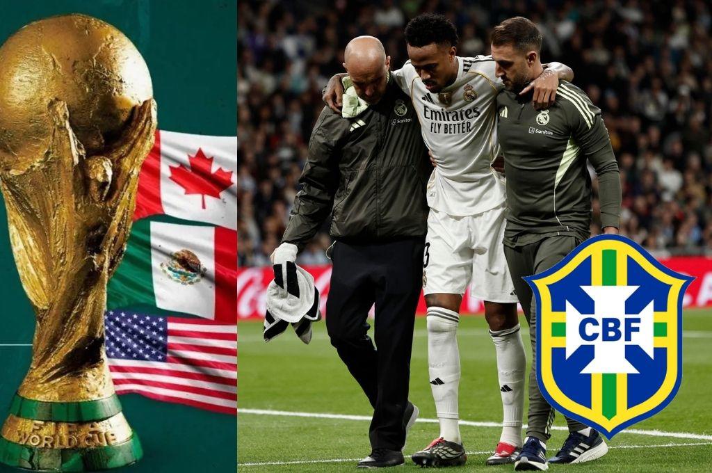 ¡Peligra el Mundial 2026 con Brasil! Se confirma lo peor: esta es la grave lesión y el tiempo que estará fuera Éder Militao
