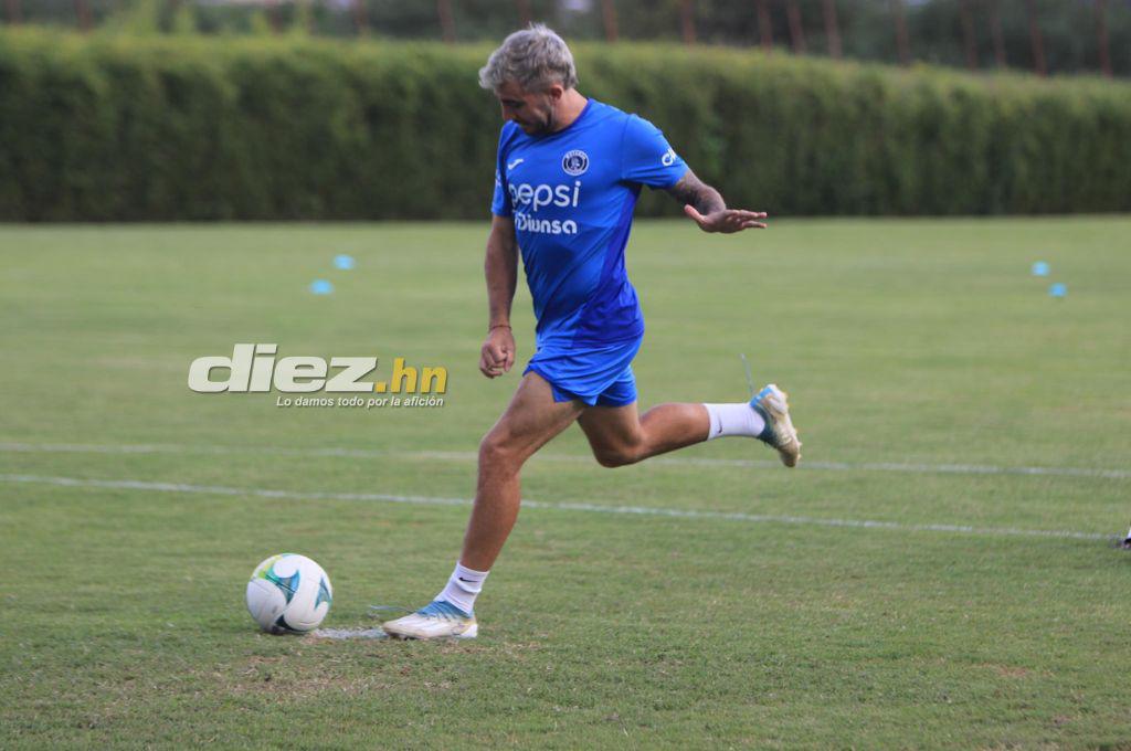 Olimpia, su próxima víctima: Auzmendi cargó la pistola para ‘matar’ al León y la calidad de Campana en el entreno de Motagua
