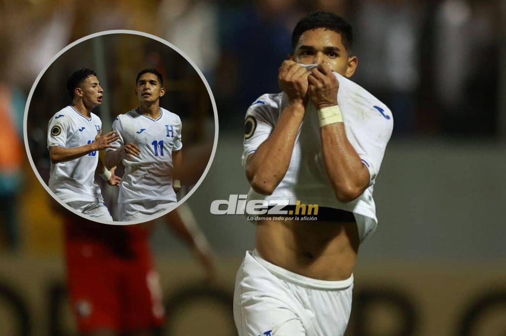 ¡A base de goles! Marco Aceituno, el héroe que dio el pase a Honduras al Mundial Sub-20 de Indonesia 2023