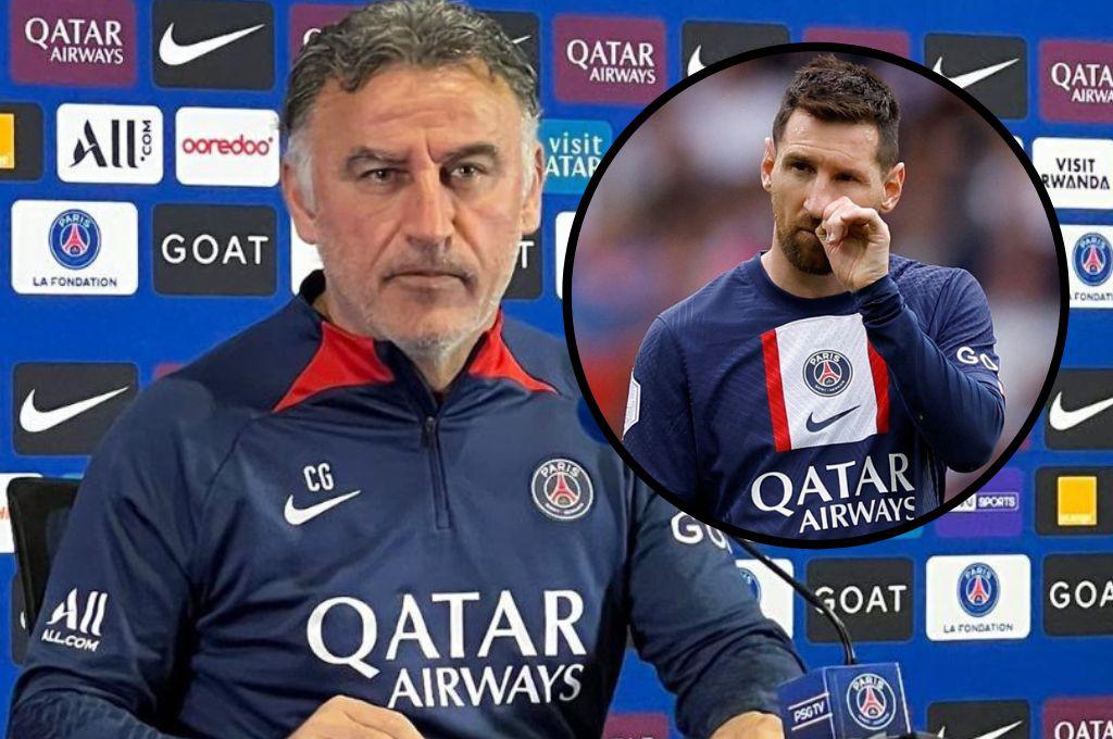 ¿Volverá a jugar en Francia? Christophe Galtier se pronuncia sobre Messi y el castigo del PSG: “Es el primer afectado”