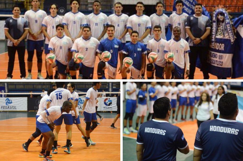 Selección masculina de Honduras cae ante El Salvador en el primer partido del V Centroamericano de Voleibol sub 23