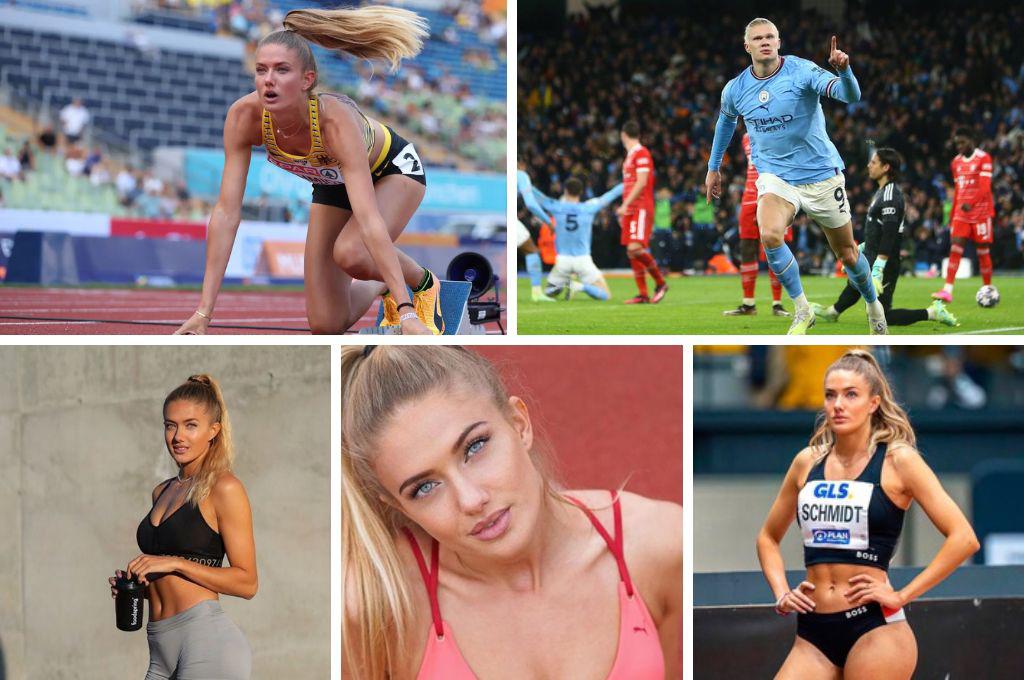 ¿Quién es Alica Schmidt, la atleta más sexy del mundo?: La alemana retó a Haaland a una carrera en atletismo