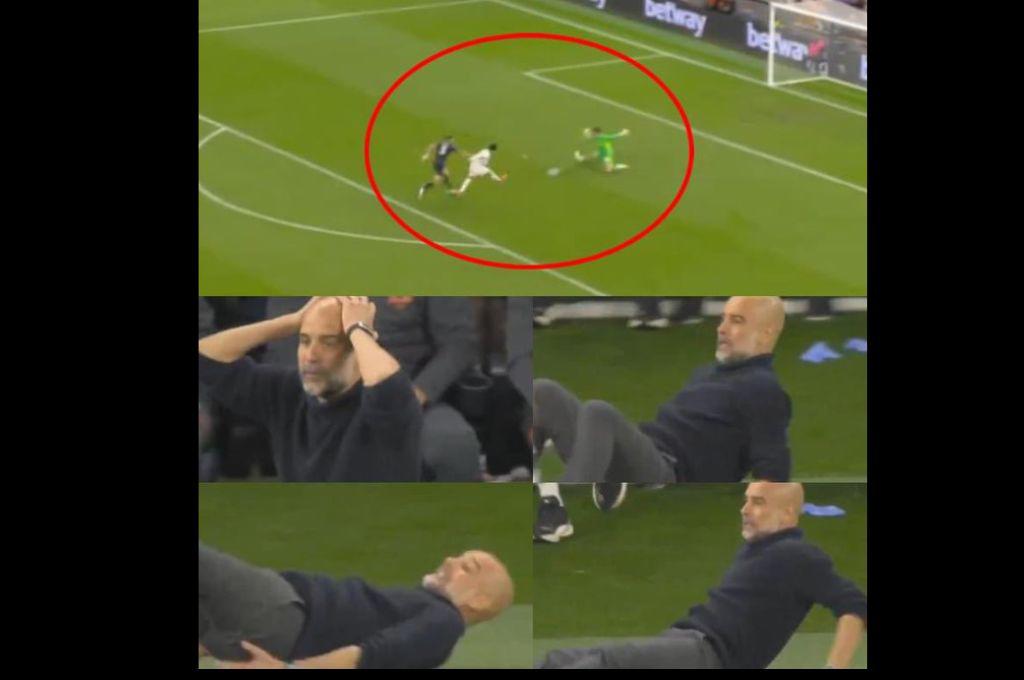 Guardiola se peleó con Ederson: la reacción de Pep, lo que dijo el DT tras su caída y el Manchester City cerca del título