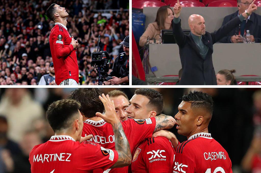 ¡Volvió el Bicho! Cristiano Ronaldo anotó en la victoria del Manchester United ante Sheriff en la Europa League