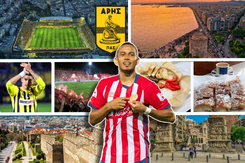 ¡Un hermoso puerto, tremendo estadio y sus comidas! Así es la nueva casa del hondureño Edwin Rodríguez en Grecia