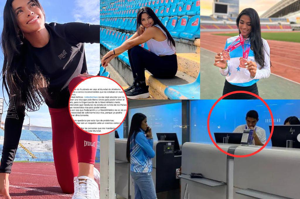 ¡Lamentable! Deportista hondureña queda fuera del mundial de atletismo por negligencia
