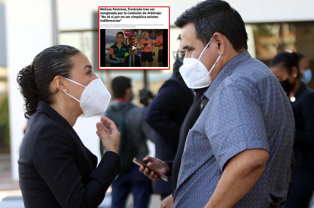 Benigno Pineda explica por qué la árbitra Melissa Pastrana no ha sido tomado en cuenta en Liga Nacional: ¿estará en el Apertura?