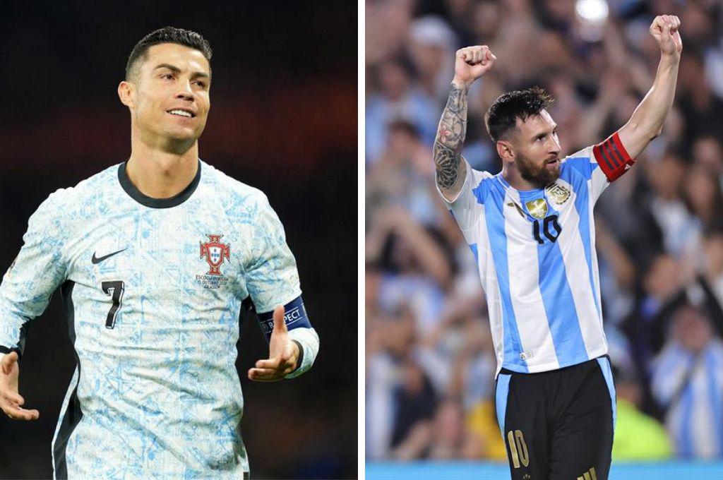 Cristiano Ronaldo y Messi siguen con su batalla por ser el máximo goleador de selecciones de la historia; así quedó la tabla