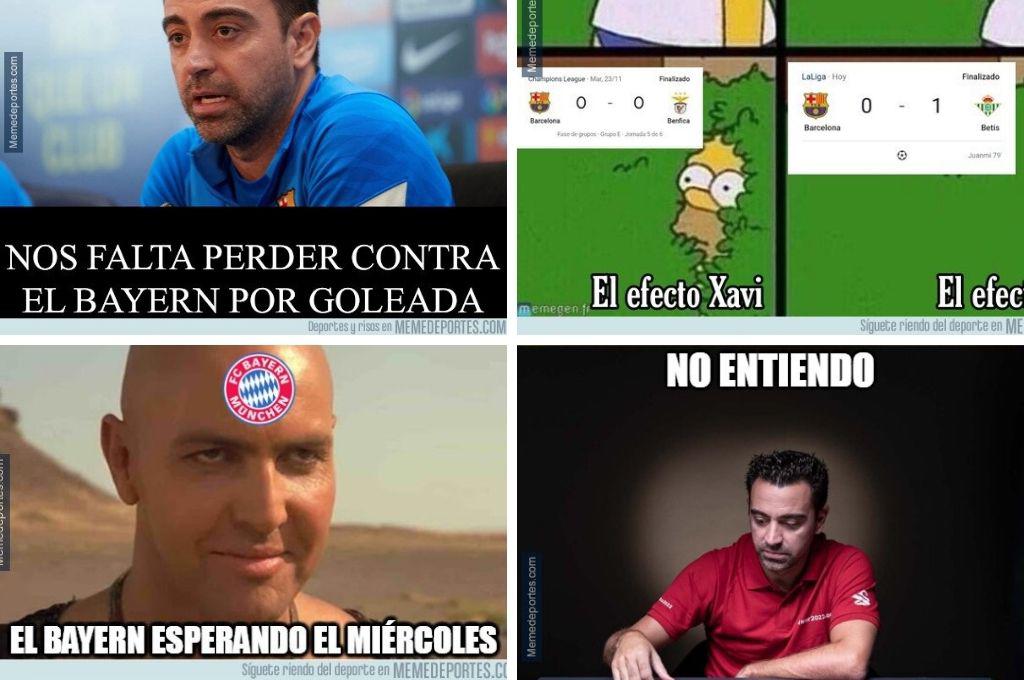 ¿Y el efecto Xavi? Los memes destrozan al entrenador del Barcelona por su primera derrota