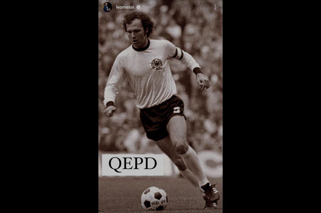 El fútbol despide a Beckenbauer: Messi, Bayern Múnich, Real Madrid y Barcelona lamentan su muerte: “Era un amigo leal”