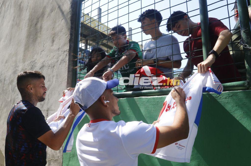 No se vio en TV: Las bellas mujeres en el Yankel, la tristeza de los jugadores del Olimpia y eufórico festejo de Marathón