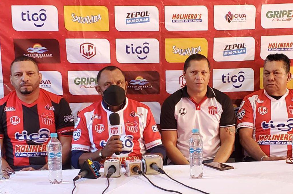 Raúl Cáceres ilusiona en La Ceiba: “Nuestra intención no es venir por un fin de semana, sino hacer historia en el Vida”