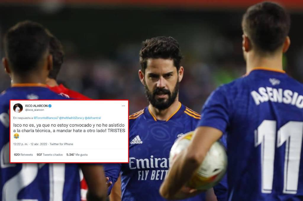 Acusan a jugador del Real Madrid de filtrar los onces de Ancelotti y este responde burlándose: “A mandar  hate a otro lado”