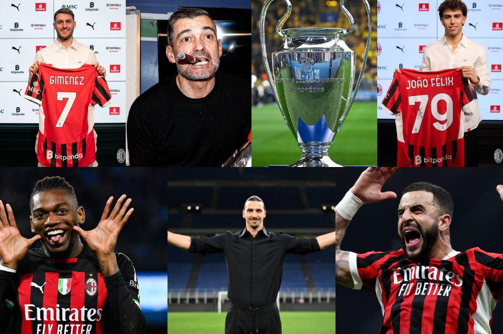 Zlatan Ibrahimovic quiere la Champions League: el tremendo equipo que armó el Milán para volver a dominar Europa