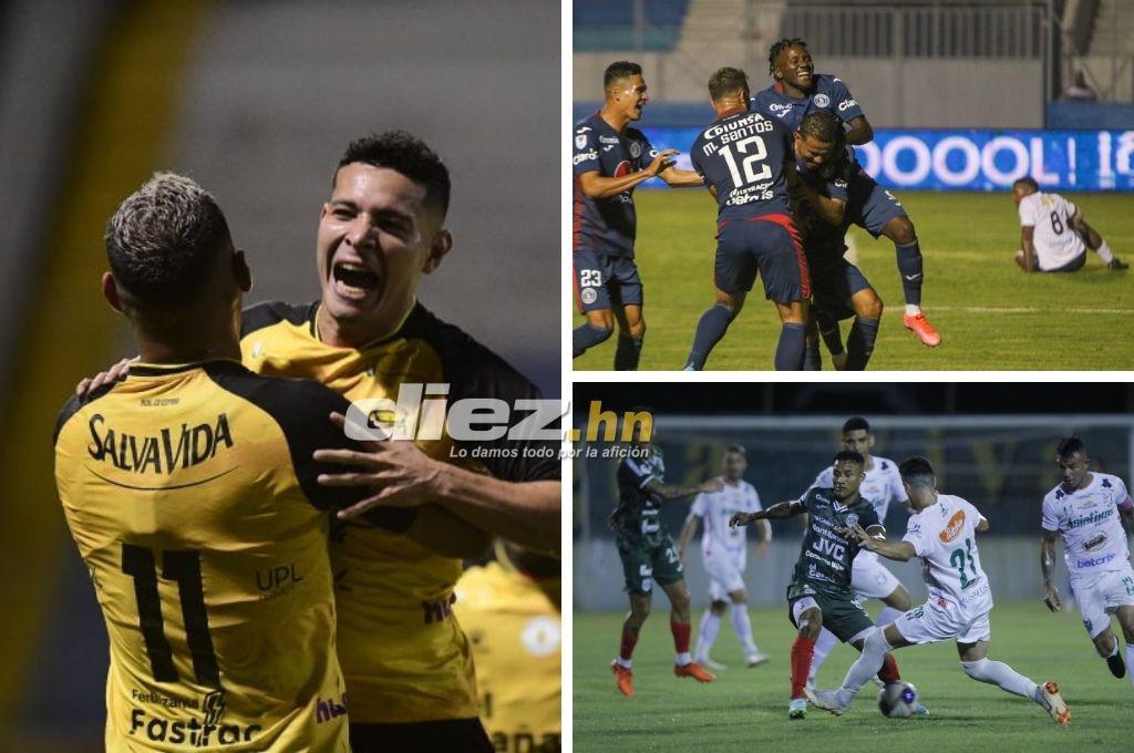 La tabla de posiciones del torneo Clausura 2022 y la del descenso: Real España en la cima y Platense sigue con vida