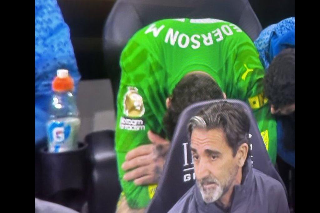 Guardiola se peleó con Ederson: la reacción de Pep, lo que dijo el DT tras su caída y el Manchester City cerca del título