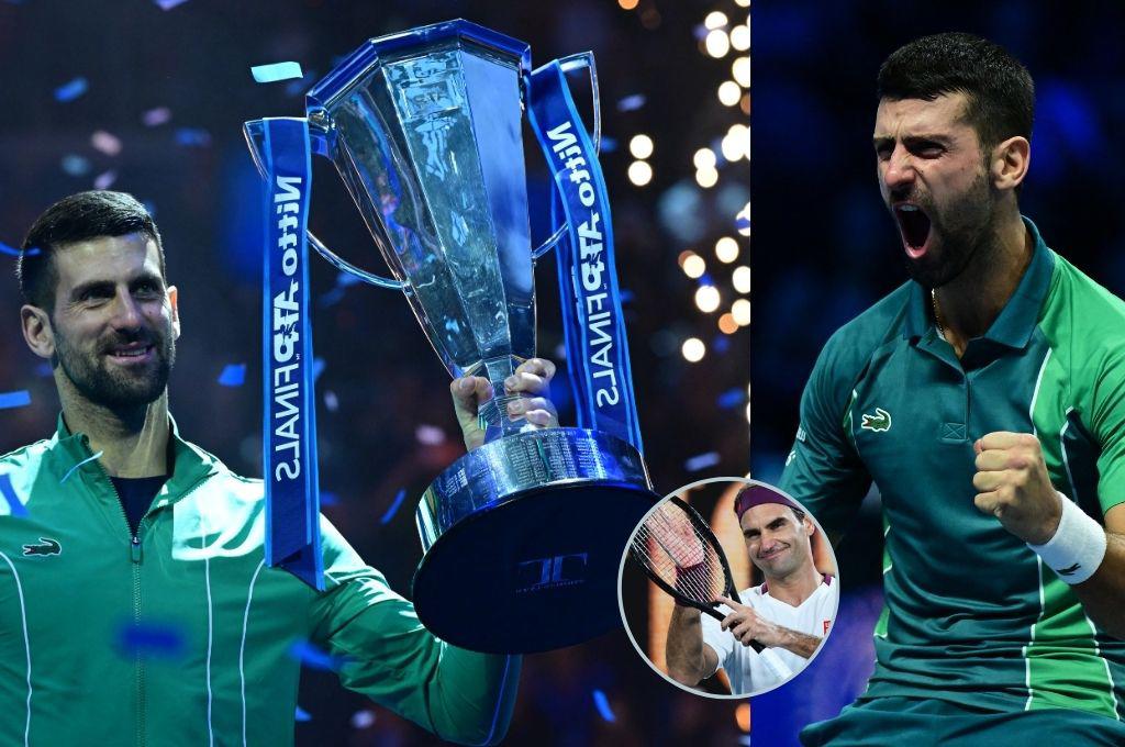 ¡No hay nadie cómo él! Djokovic gana el Masters ATP y su séptimo título del año: Además quebró récord de Federer
