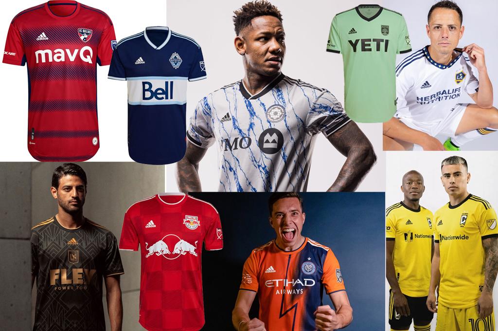 ¡Diseños sobrios y también estridentes! Así vestirán los clubes de la MLS para la temporada 2022