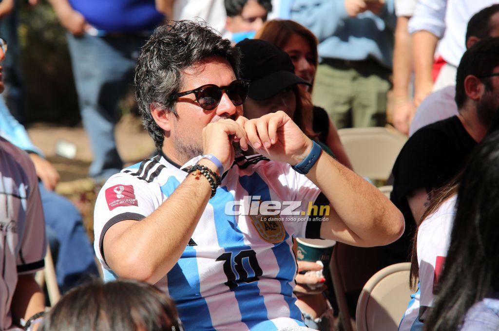 ¿Qué mirás bobo? con asado, al ritmo del bombo y entre abrazos: Así disfrutaron el título mundial en la Embajada de Argentina en Honduras